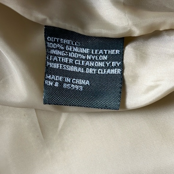 Rem Garson Leather top - Picture 7 of 7